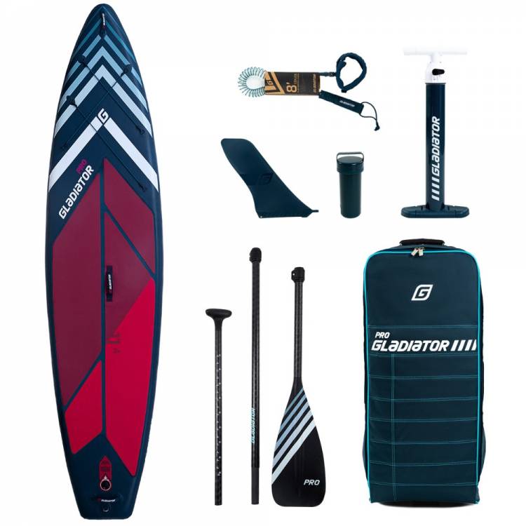 Gladiator Pro 11'4" Stand Up Paddle Board 2023 Complete Package
