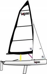 Topaz Uno Race Mainsail Fully Battend