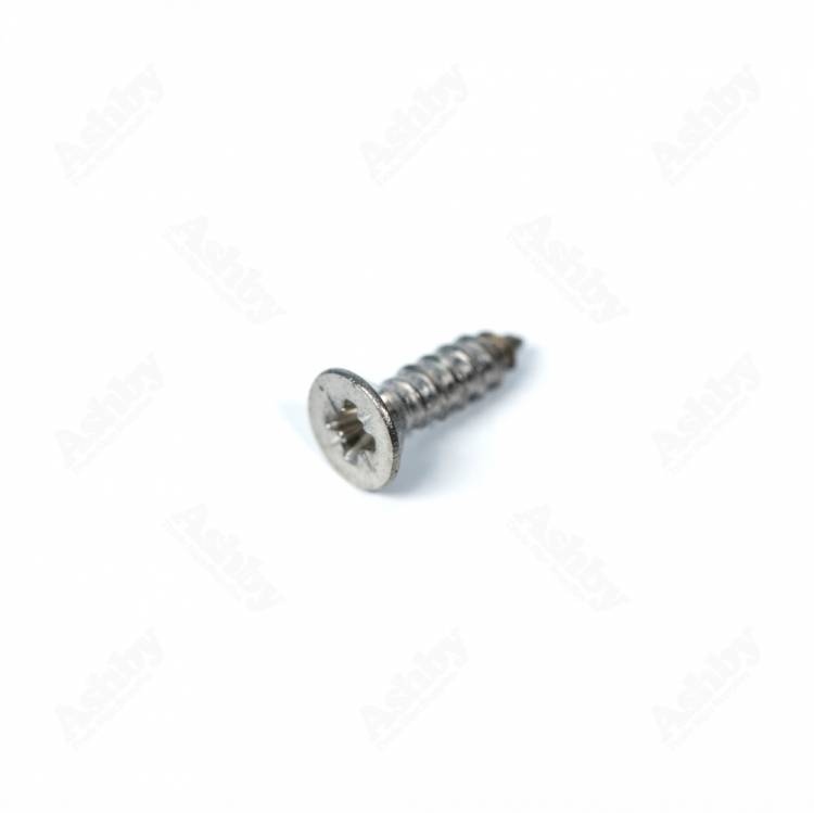 Stainless Steel - A4 - Number 10 - 25mm - Countersunk Screws - Pozzi Head